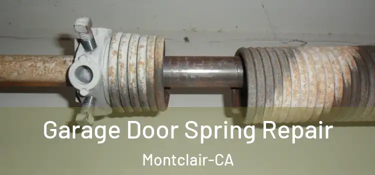 Garage Door Spring Repair Montclair-CA