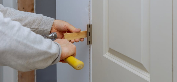 fiberglass entry door repair in Montclair